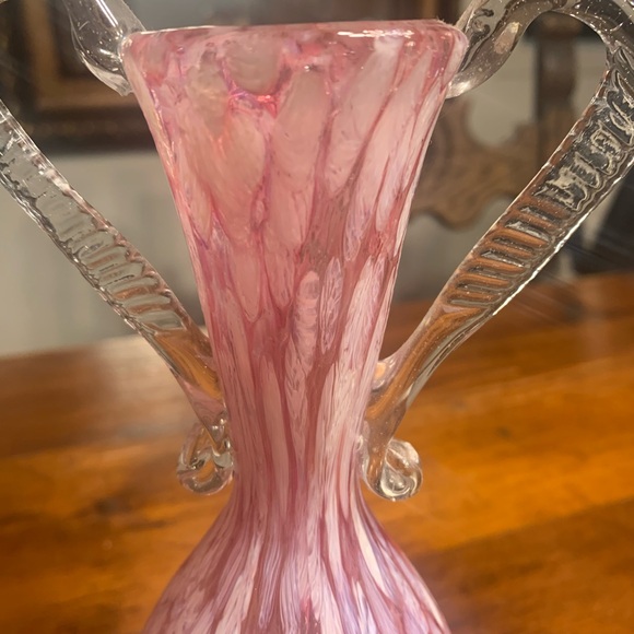 Vintage blown glass vase🍬🍭 - Picture 3 of 15